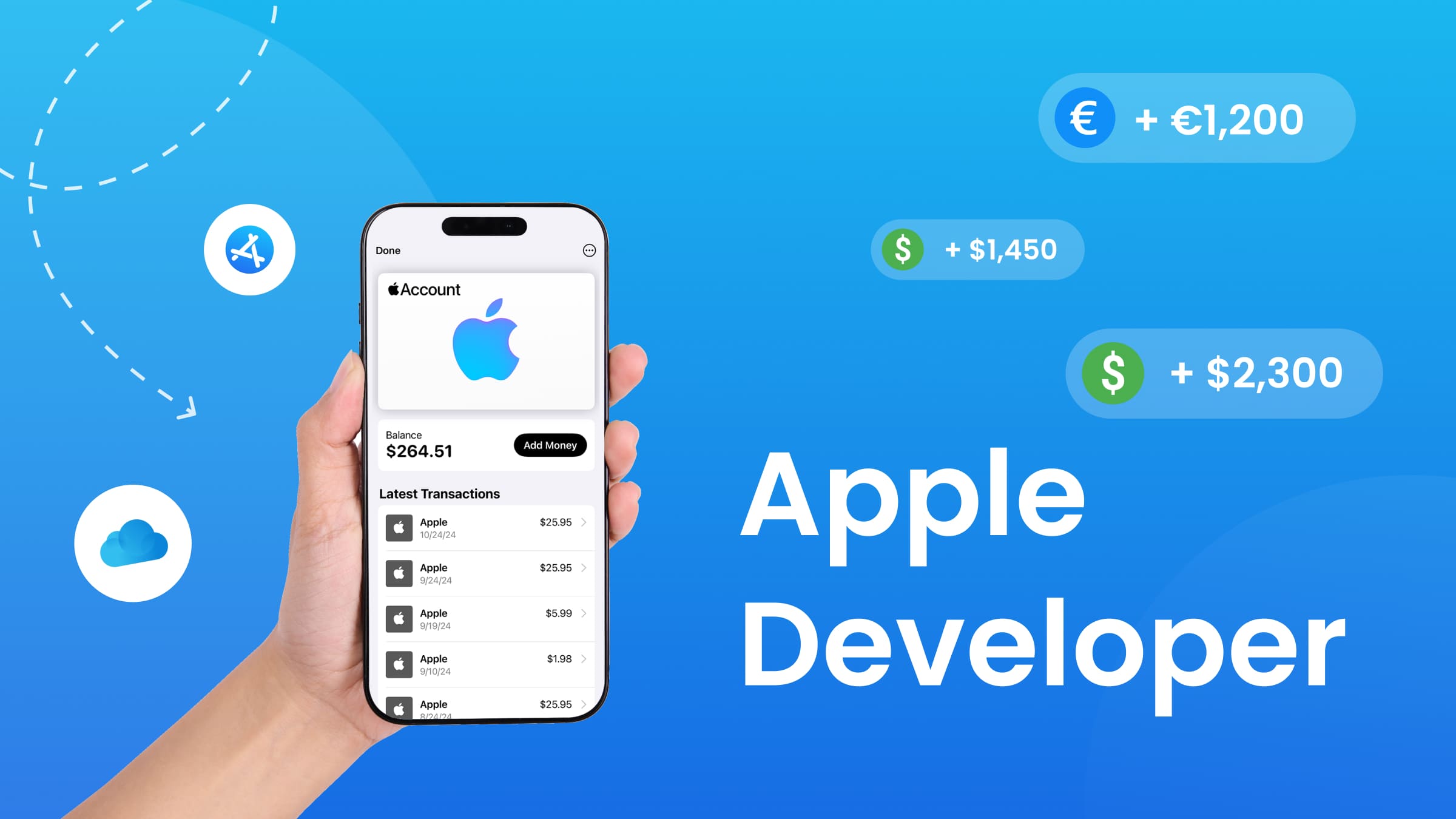 Российский&nbsp;аккаунт Apple Developer не подходит для монетизации приложений.