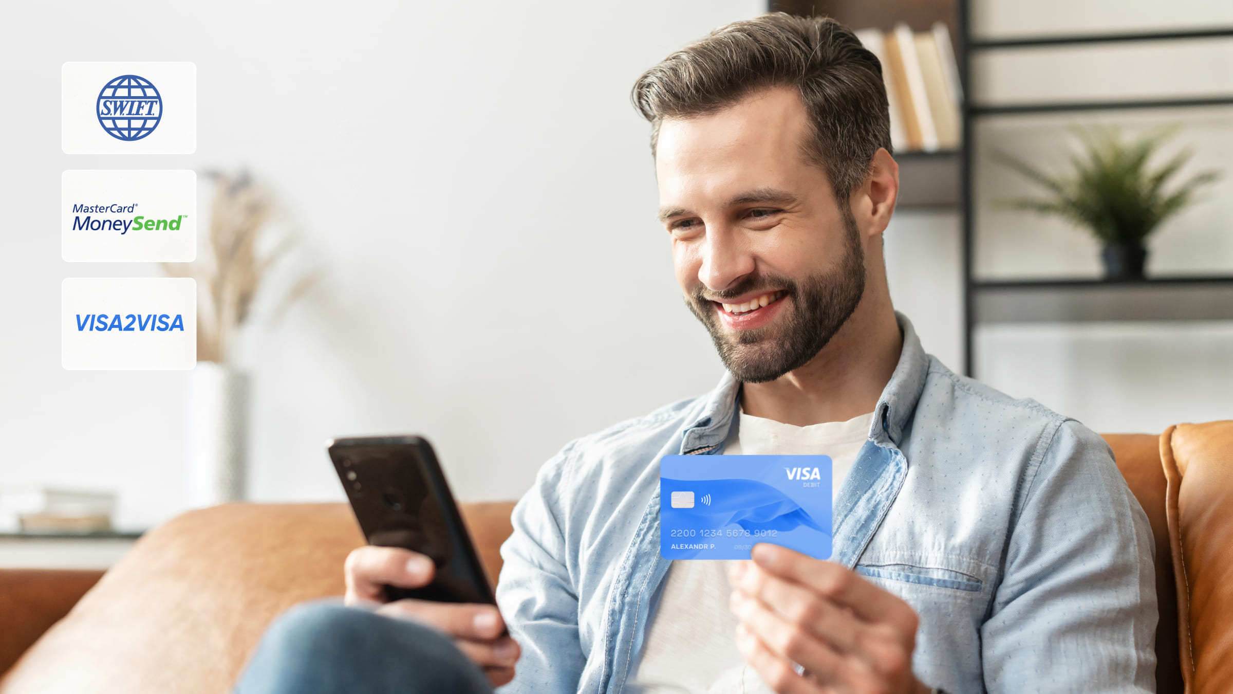 Иностранные карты с функциями&nbsp;SWIFT, MoneySend или&nbsp;VISA2VISA позволяют совершать переводы в европейские банки из РФ без проблем.