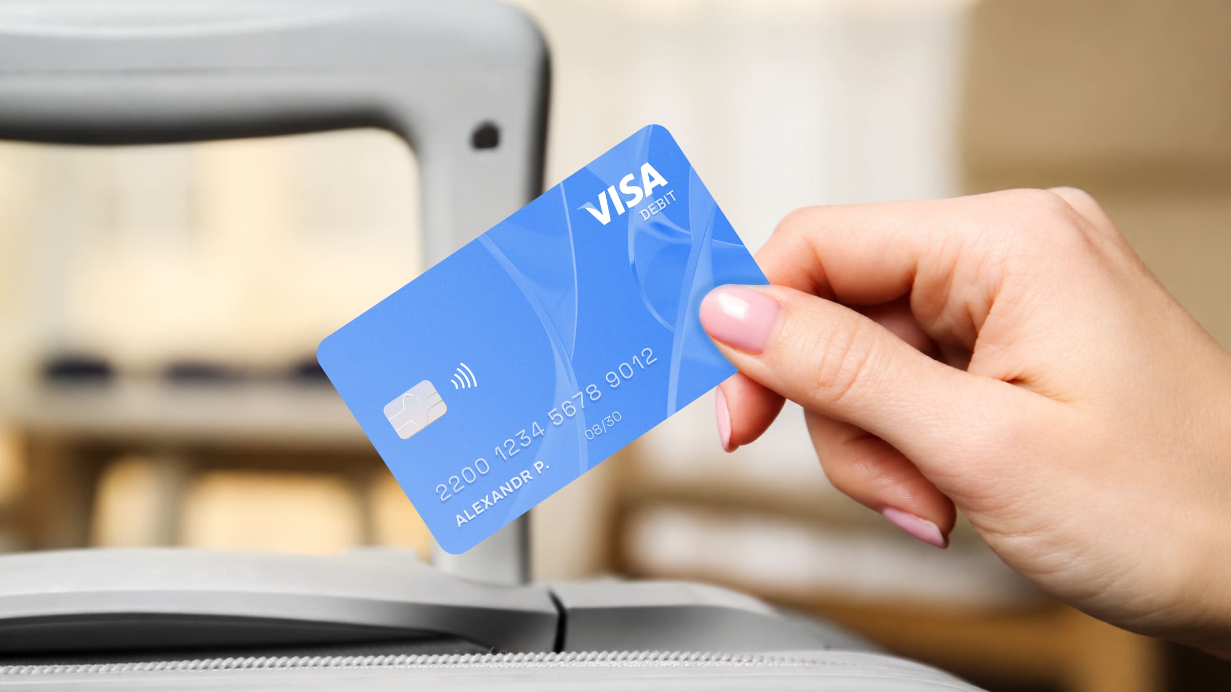 Карта VISA / MasterCard позволяет расплачиваться в Дубае и в путешествиях по всему миру.