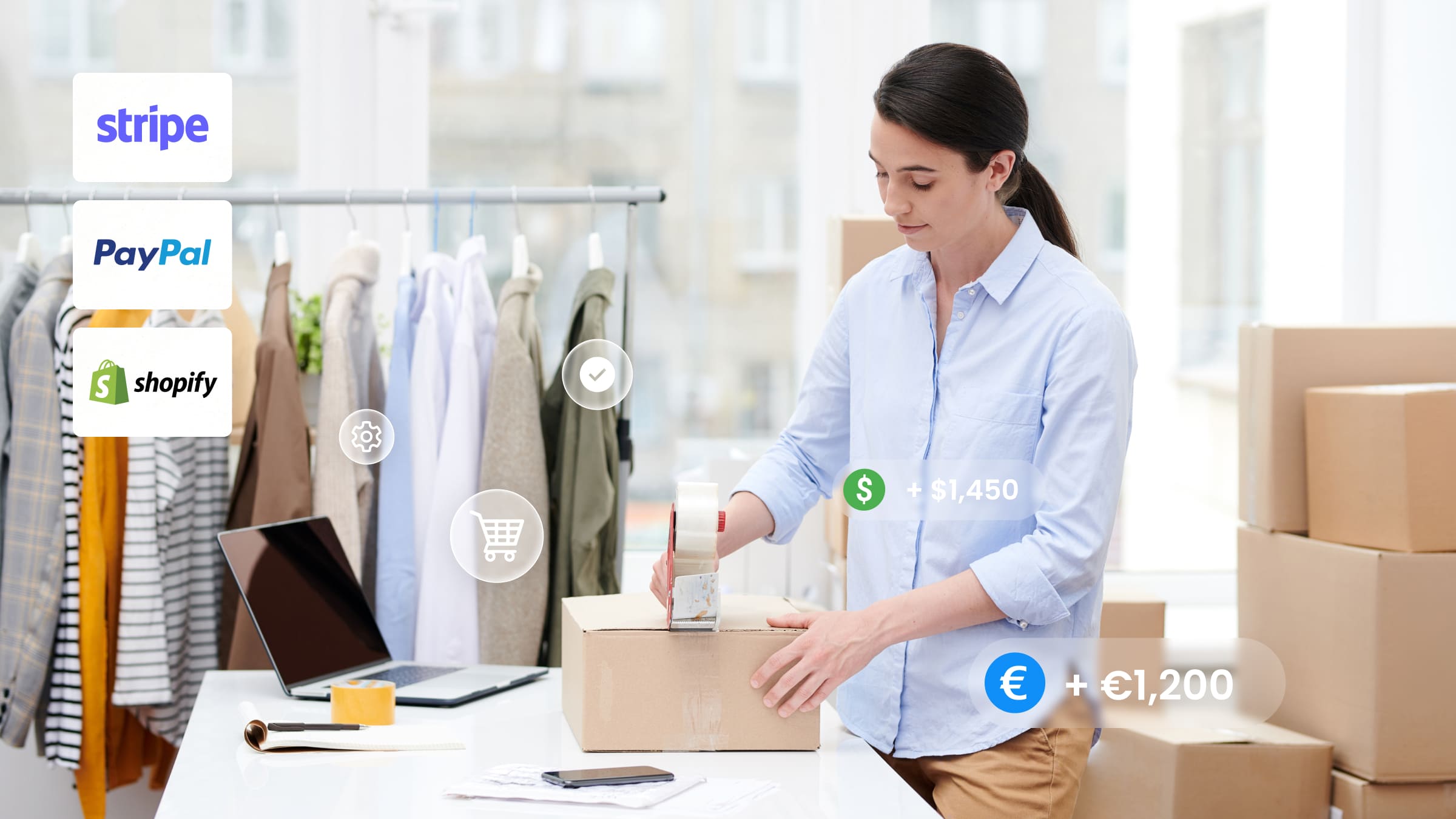 Stripe, PayPal и Shopify Payments&nbsp;— платежные системы, которым доверяют b2c-клиенты.