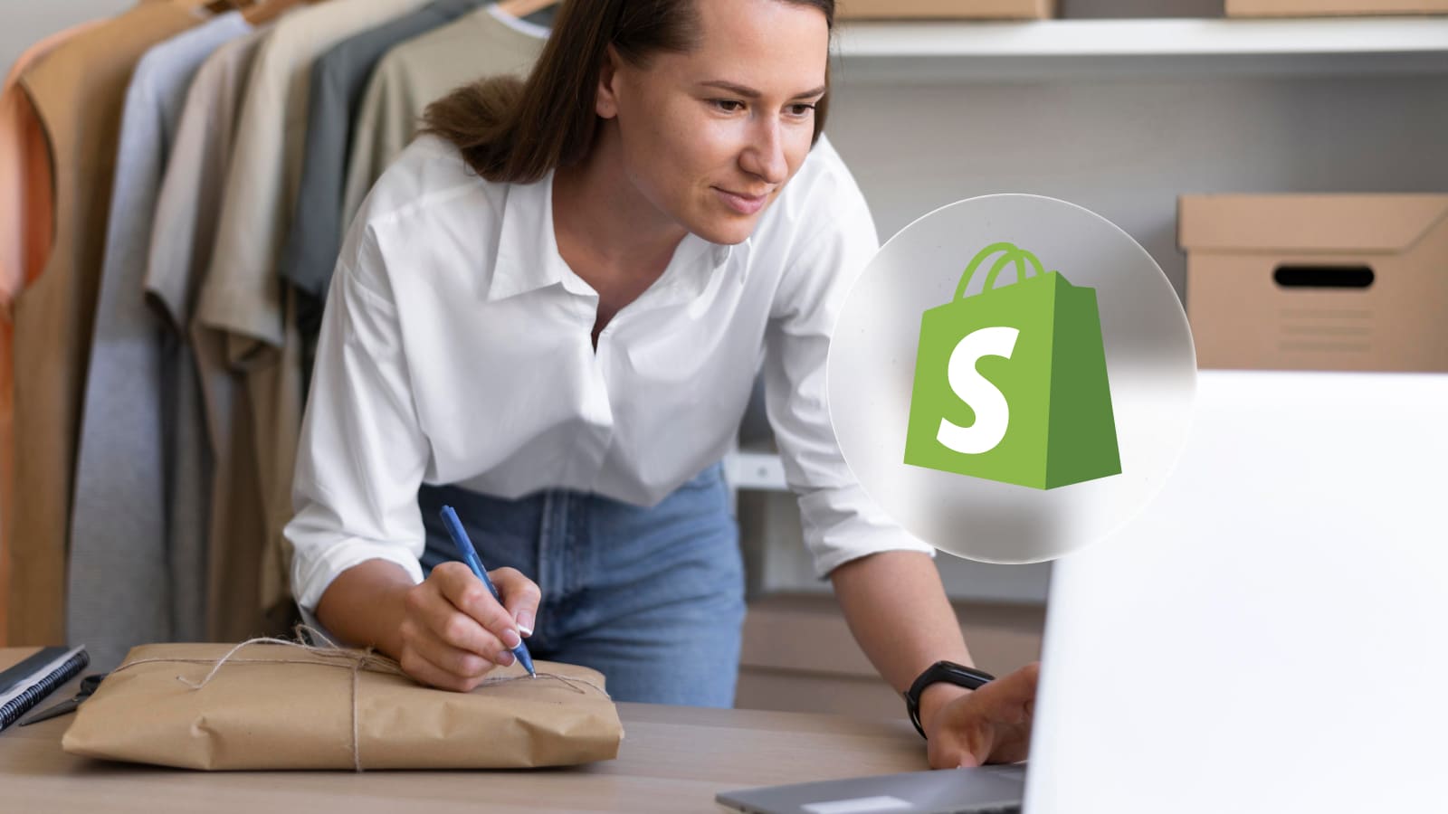 Клиент разработал онлайн-магазин при помощи конструктора Shopify