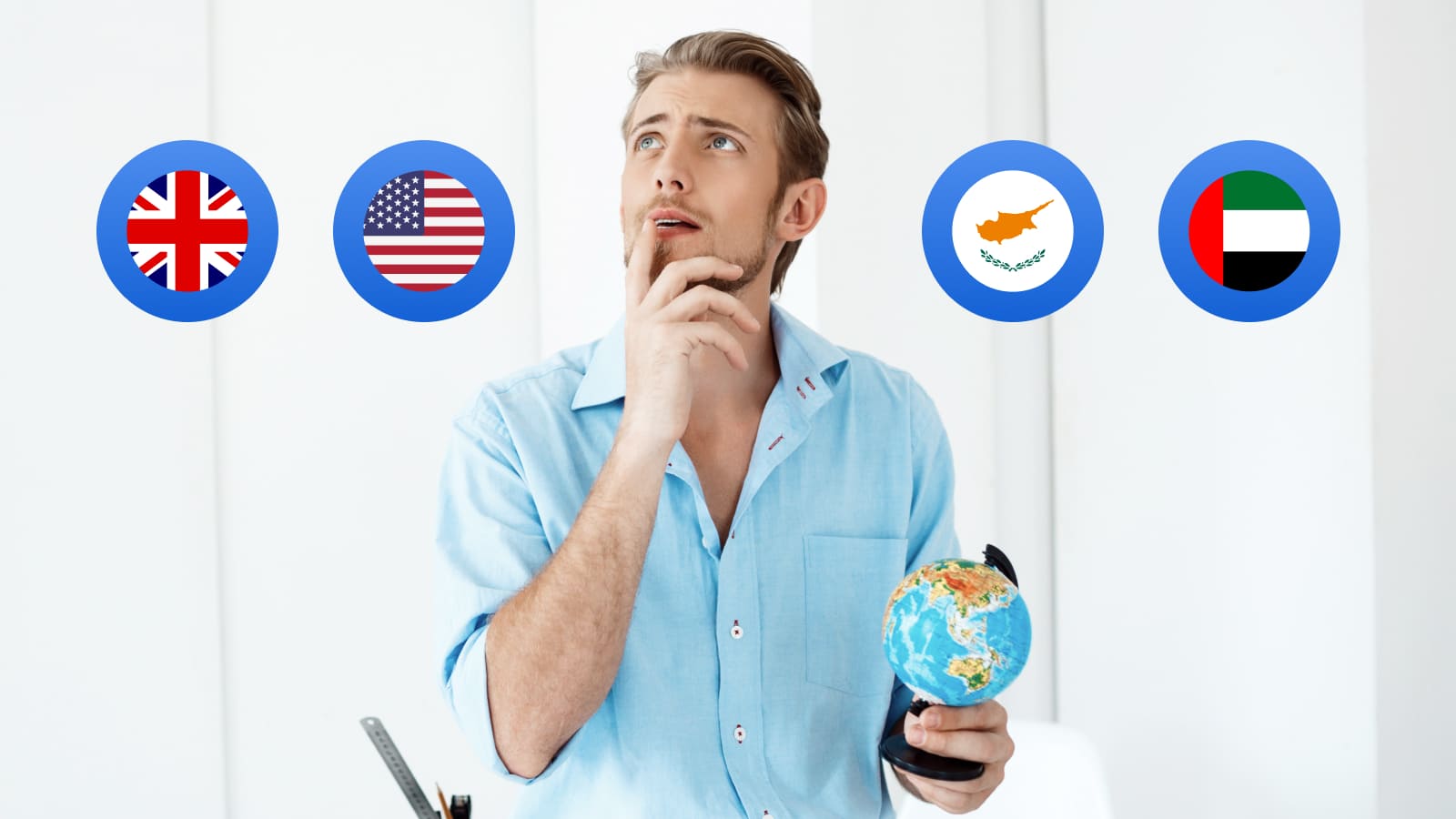 Для регистрации бизнеса мы рекомендуем выбирать США, Англию, ОАЭ или Кипр