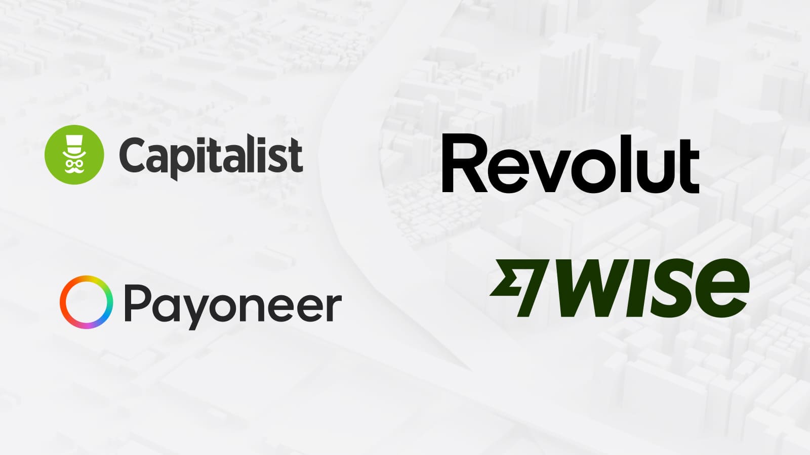 Среди международных онлайн-банков популярны Wise, Payoneer, Revolut, Capitalist