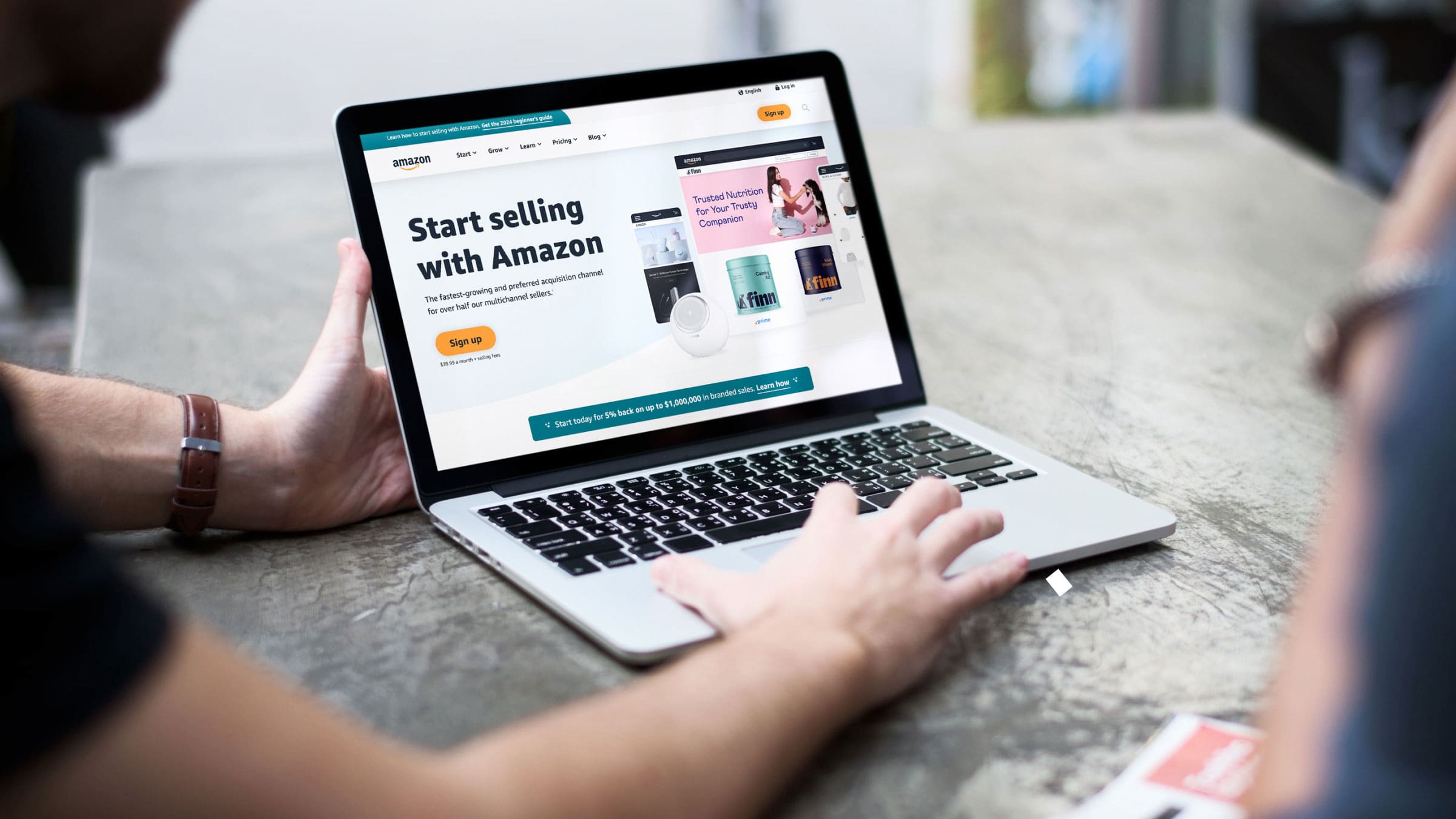Amazon является одним из наиболее известных мировых маркетплейсов