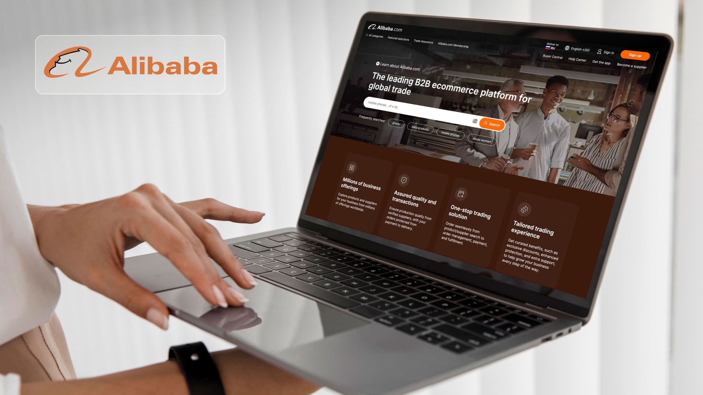 Наиболее всего маркетплейс Alibaba востребована на китайском рынке
