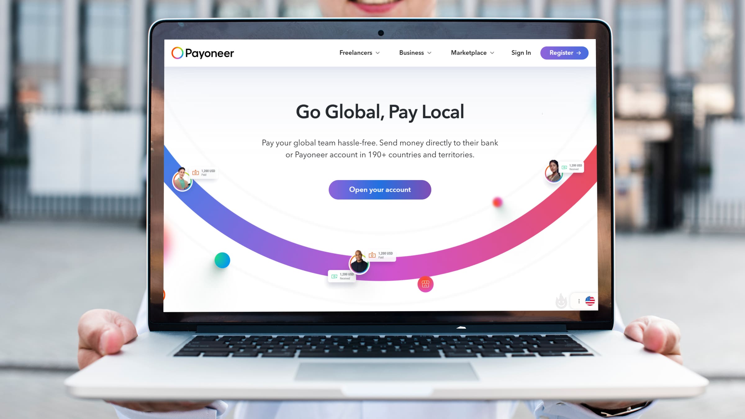 Необанк Payoneer подходит для международных бизнес-операций