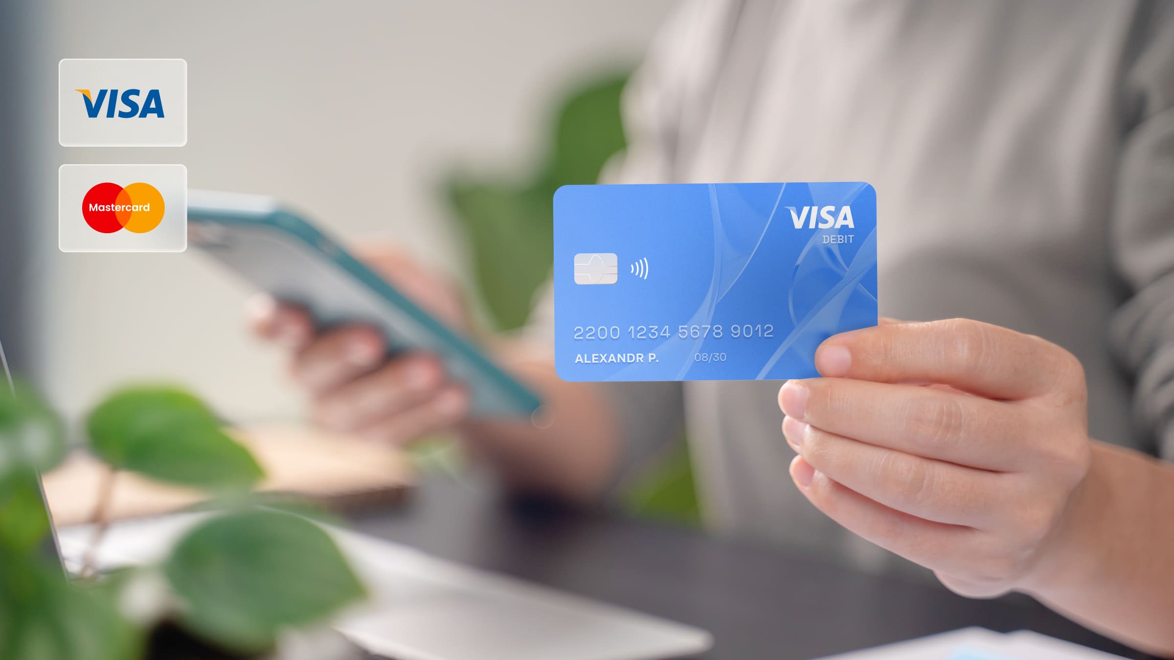 Оформляя иностранную карту VISA / MasterCard, вы получаете свободу в выполнении финансовых операциях.